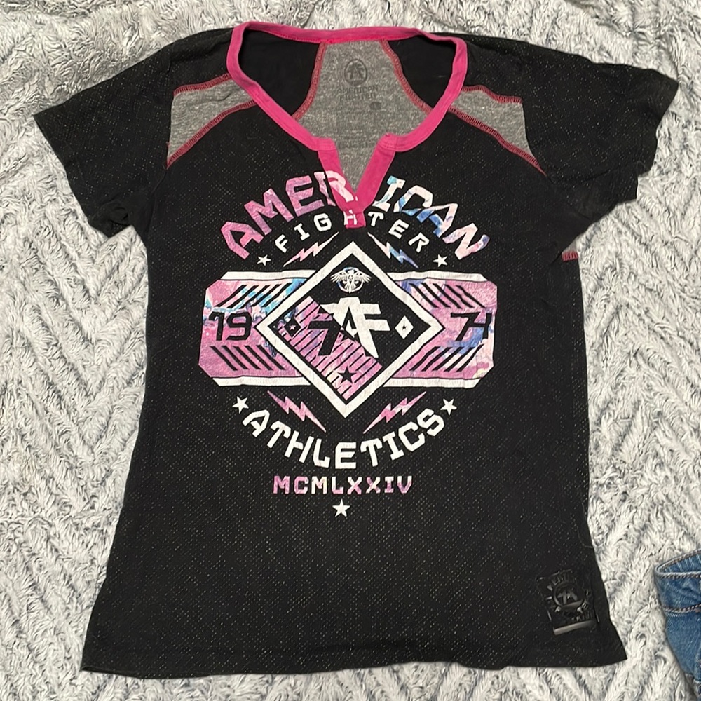 Women’s American fighter tshirt